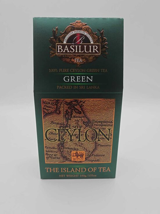 Ceylon grüner Blatt-Tee The 